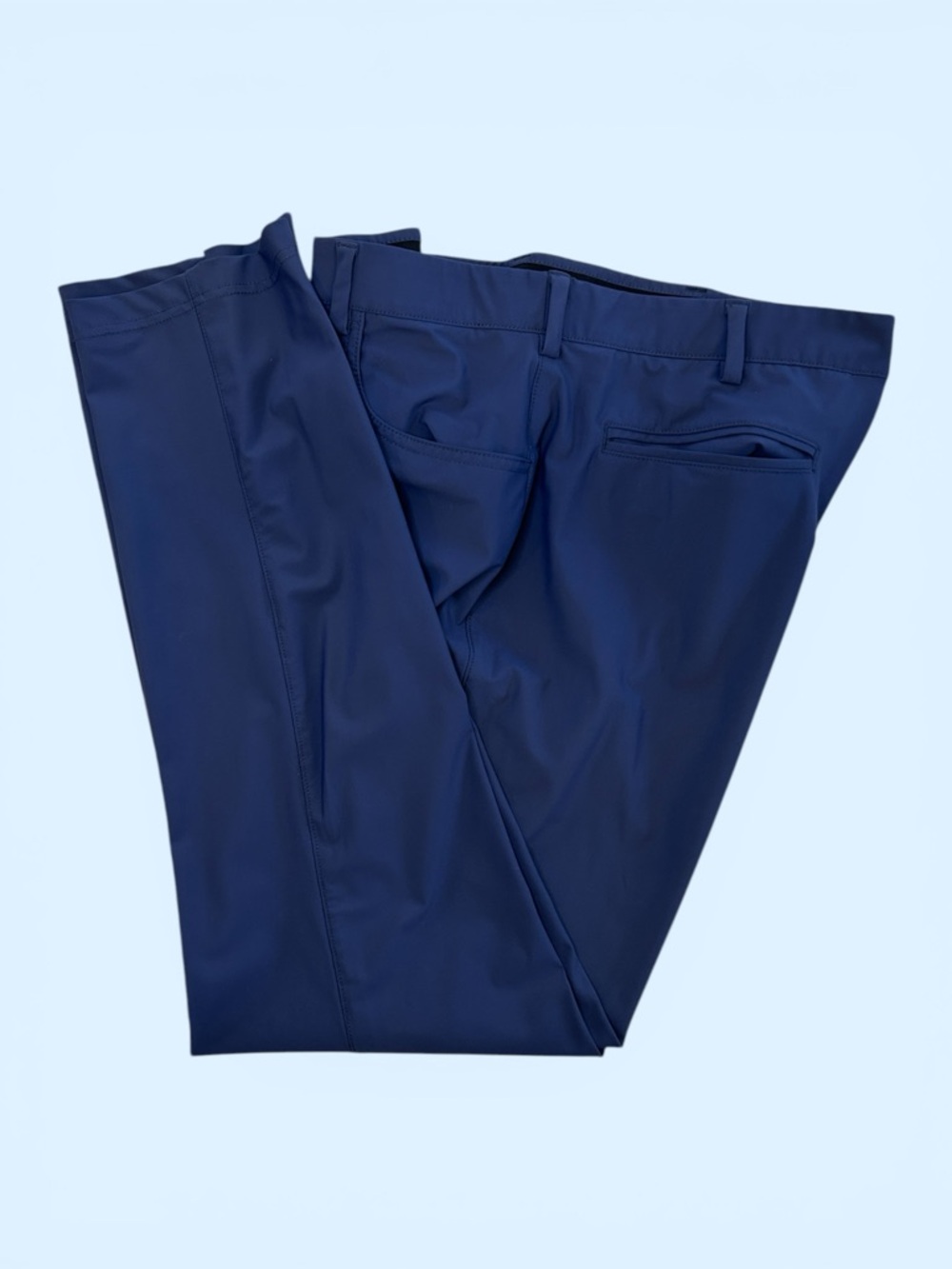 PGA Tour Men’s Size L Navy Easy Play Pull-On Golf Pants